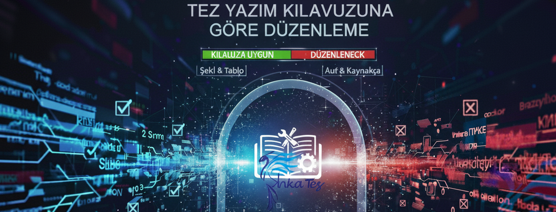 Tez düzenleme ve biçimlendirme